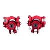 BeaxTurbo Racing Upgrade Parts CNC 7075Aluminum Front Steering+C hub for TRAXXAS JATO 4 * 4 1/8 (red) view 3