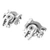 BeaxTurbo Racing Upgrade Parts CNC 7075Aluminum Front Steering+C hub for TRAXXAS JATO 4 * 4 1/8 (Silver) view 1