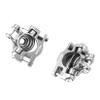 BeaxTurbo Racing Upgrade Parts CNC 7075Aluminum Front Steering+C hub for TRAXXAS JATO 4 * 4 1/8 (Silver) view 3