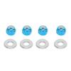 Alomejor Compact Blue Aluminum Wheel Courage (Blue A949-49R) view 1
