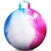 Bedwina Hopper Ball with Handle for Kids 18-inch (45cm) Bouncy Balls for Kids, Jumping Kangaroo Hippity Hop, Hopping Sit and Spin with Handle with Hand Pump, Marble Blue/Red/White view 1