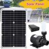 EIMSOAH Solar Pump Kit, Monocrystal 20W 18V Large High Output, Solar Powered Pump, for Garden view 2