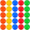 Gatuida 25pcs Plastic Hollow Bingo Balls Openable Raffle Balls 1.57 Inch Round Vending Machine Capsules Game Ball for Party Games Festive Supplies Reusable view 1