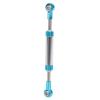 Alomejor Adjustable Aluminum Alloy Servo Steering Rod for Axial SCX10 RC Crawler, Silver Blue RC Car Link Rod for Stability Improvement (84-90mm) view 1