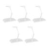 Alomejor 5 Packs Action Figure Stand Doll Model Support Set Transparent Holder for Anime Collectors view 4