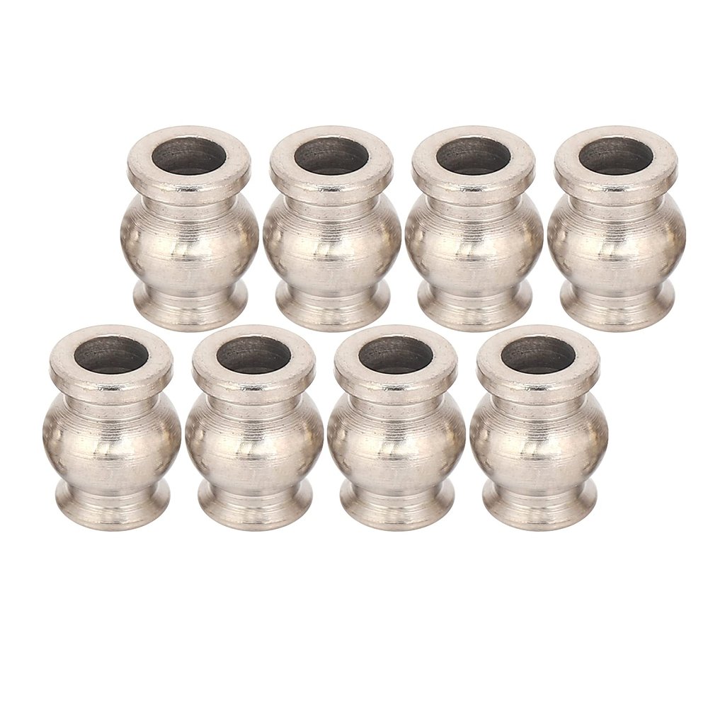 Vomeko 8 Pcs Shock Absorber Ball Heads Metal Shock Damper Linkage for Cars
