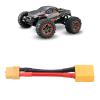 Alomejor XT60 Woman to XT90 Male Strong Compatibility 12AWG Herubuice Connection Connection for RC Car Model Aircraft Model Resistance for Enthusiasts view 2