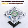 Foldable Automatic Mahjong Table with Wheels 42mm Tiles with 2 Sets of Numbered Tiles (Blue & Green) Suitable for Chinese, Americans, Mahjong Sets for Home & Outdoor Leisure, Gifts For Mahjong Players view 2