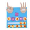 Toddler Work Board, Autism Training, Addition and Subtraction, Bright Colors, Felt Workbook for Children's Educational Training view 1