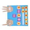 Toddler Work Board, Autism Training, Addition and Subtraction, Bright Colors, Felt Workbook for Children's Educational Training view 4