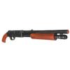 30 Foam Horror Movie Pump Shotgun with Brown Grip Replica | Collectible Cosplay Prop | Lightweight Safe Costume Accessory view 1