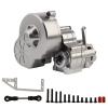 SERBNOPG RC Crawler Transmission for Axial for SCX10 AX10 for Wraith Titanium 1/10 Practical Metal Complete Gearbox Transmission Box with Dig Gear 1 Speed RC Crawler Car view 1
