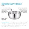 Ahimsa Stainless Steel Bowls for Kids - Pediatrician Designed, 8 oz Toddler Bowl, Non Toxic Stainless Steel Snack Bowls Set, Non Plastic Kids Bowl, Dishwasher Safe (Set of 4 Classic) view 3