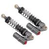 2PCs Metal Shock Absorbers for Axial SCX10 4 D90 1/10 Scale RC Crawler Car, Dual Spring Design, Smooth Damping Effect, Easy Installation, Superior Durability view 1