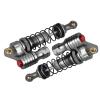2PCs Metal Shock Absorbers for Axial SCX10 4 D90 1/10 Scale RC Crawler Car, Dual Spring Design, Smooth Damping Effect, Easy Installation, Superior Durability view 4