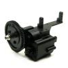 SERBNOPG RC Crawler Transmission for Axial for Wraith AX10 for SCX10 Accessories 1/10 AXSPEED Metal CNC for Chassis Gearbox Transfer Case AX2 Transmission Box 2 Speeds(Transmission Box) view 2