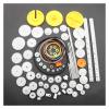 82PCS/Set Mixed Gear Bag electronic starter Gearbox small toy robot electronic starter Transmission Gear 0.5 Mold DIY CEGQOXSH view 1