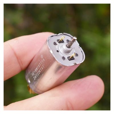 2Pcs DC 6-12V Six Pole Rotor 18 * 18MM Square DC electronic starter Large Torque High Precision 4000RPM-8200RPM B CEGQOXSH