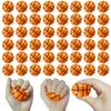 48Pcs 2 Inch Mini Basketball Stress Ball for Kids, Tiny Basketball Fidget Toys for Party Favors Decorations Gifts School Carnival, Squeeze Bouncy Sports Balls for Boys Girls Anxiety Stress Relieving view 1
