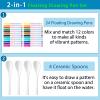 2 Sets Magical Water Painting Pens for Kids, Kiddies Create Magical Floating Drawings Bundle, 24 Magic Drawing Water Art Markers with 4 Spoons, DIY Tattoo Ink Pen Kit, Children's Gifts for Boys Girls view 3