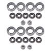 Compatible with Wltoys K969 K979 K989 K999 P929 P939 1/28 Rc Car Upgrade Modification Parts Accessories Bearing RC Car Accessories(22pcs) view 2