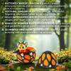 Articulated Dragon with Fantasy Egg  3D Printed Mythical Creature Gift, Posable Jointed Companion, Collectible Detailed Shelf or Desk Decoration - For Adults (Monarch Butterfly Dragon + Egg) view 2