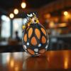Articulated Dragon with Fantasy Egg  3D Printed Mythical Creature Gift, Posable Jointed Companion, Collectible Detailed Shelf or Desk Decoration - For Adults (Monarch Butterfly Dragon + Egg) view 4