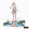 ZEZEFUFU 16PCS 1/35 Scale Model Batteries with Stickers Resin Model Batteries Kits Figure Model Decor New view 2