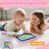 Learning Toy for Kids 1 2 3 Year Old Boys Girls, Learning Laptop for Toddlers 1-3, Interactive Educational Toys with Music Sounds Lights, Christmas Birthday Gifts for Baby Kids Age 12-18 Months, Pink view 4