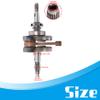 Crankshaft Replacement for Hisun Massimo 550 Replacement for P015000132000100 view 4