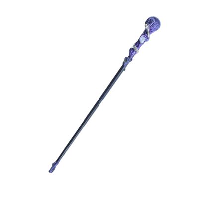 Crystal Witch Wand - Handcrafted Amethyst Crystal Wand for | Energy Healing and Chakra Balancing, Altar Tool, for Witches and Spiritual Practitioners