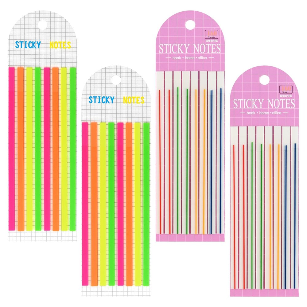 ALANGDUO 640-Piece Transparent Mahjong Sticky Notes Set  Reusable, Writable, No-Residue Line Finder for NMJL Cards | Beginner Rule Reader & Strategy Tool