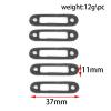 Compatible with Kyosho FW06 1/10 RC Car Upgrade Modification Replacement Parts Spare Accessories 5pcs 6591 Gasket Muffler RC Car Accessories view 4