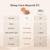 Dreamegg Baby Sound Machine with Nursery Lamp, 25 Soothing Sounds, Alarm Clock, Dimmable Night Light, White Noise Machine for Sleep Sound Machine, Baby Shower Gifts Must Haves, Wood view 2