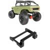 Alomejor High Strength Metal Servo Mount Replacement for Axial SCX10 II 1/10 RC Cars, Stable Performance, Easy to Install for Enthusiasts (Black) view 4