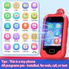 Gocina Kids Smart Phone Toddler Christmas Birthday Gift for Age 3-10, Touchscreen Kids Cell Phone Toy with Cameras, Learning, Music, Games and 32 GB Card view 2