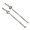 1/10 RC Car Metal Drive Shaft Upgrade Part Compatible with 104001 104002 Models(2pcs) view 1