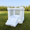 PVC White Bounce House, Bouncy House with Slide, Bounce House for Kids 3-6 Blower Included, 8.7ft L x 6ft W x 6ft H, Bouncy Castle for Indoor Outdoor, Jump House view 1