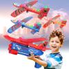 Fuwidvia 3 Pack Airplane Launcher Toys, 13.2'' Spider LED Foam Glider Catapult Plane Toy for Boys, 2 Flight Modes Outdoor Flying Toys Birthday Gifts for Boys Girls 4 5 6 7 8 9 10 11 12 Year Old view 1