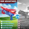 Fuwidvia 3 Pack Airplane Launcher Toys, 13.2'' Spider LED Foam Glider Catapult Plane Toy for Boys, 2 Flight Modes Outdoor Flying Toys Birthday Gifts for Boys Girls 4 5 6 7 8 9 10 11 12 Year Old view 3