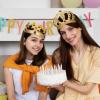 Alrhso 6 Piece Gold King Crowns Birthday Party Crown Hat King Queen Prince Princess Crowns Royal Coronation Crown for Halloween Costume Accessories Party Photo view 4
