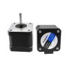 POWTAXBJGD 40MM High Torque 42 Stepper Electronic Starter 2 Phase 4-Lead Nema17 Electronic Starter 42BYGH40 40MM 1.7A 0.45N.M Low Noise (17HS2401) view 2