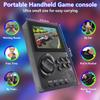 16 Bit Game Console 2.8-inch Super Wide Lcb Preloaded 100 HD Handheld Video Game Seniors Electronic Games Player Birthday Present Xmas (Transparent Gray) view 2