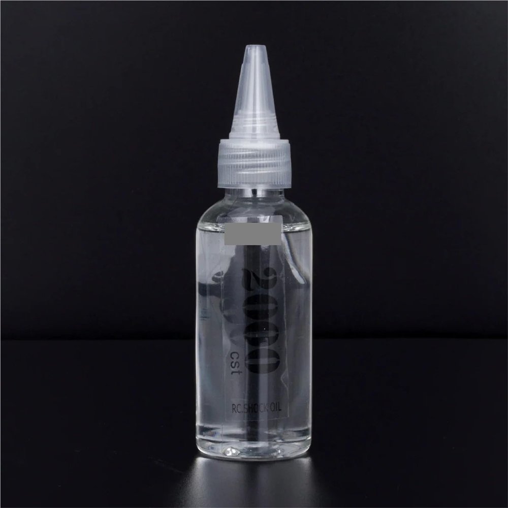 60ML RC Car Shock Absorbers Oil 350-2000CST for RC Crawler SCX10 TRX4 Suitable For TRX4M Monster Truck Short-Course Truck Slash E-Revo - Suitable For TAMIYA(2000CST)