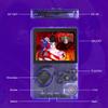 16 Bit Game Console 2.8-inch Super Wide Lcb Preloaded 100 HD Handheld Video Game Seniors Electronic Games Player Birthday Present Xmas (Transparent Purple) view 4