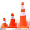 14Pcs Mini Traffic Cones, Orange Construction Road Barriers, Model Props, Roadblock Cone Sign Model Photo Prop view 2