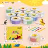 ARTPAR Air Dry Clay Kits,Dinosaur Modeling Magic Clay for Kids,12 Box Dinos DIY Art Crafts Kit,Safe & Non-Stick with Sculpting Tools & Tutorials, Family Party Favors for Boys & Girls Age 3-12 Year view 2