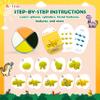 ARTPAR Air Dry Clay Kits,Dinosaur Modeling Magic Clay for Kids,12 Box Dinos DIY Art Crafts Kit,Safe & Non-Stick with Sculpting Tools & Tutorials, Family Party Favors for Boys & Girls Age 3-12 Year view 3