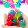 Zaleny 100 Pcs Clear Acrylic Spinning Tops Colorful Crystal Fidget Tops Gem Spinning Toys Bulk Gyros Spinners for Kids Gifts Prize Rewards view 1