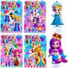 ZHOC Magnetic Dress Up Dolls for Girls, Princess Cute Sweetheart Mermaid Ancient-Style Magnet Dolls Dress Up Kits, [4 Pack] Travel Game Trip Activity Toys Birthday Gifts for Toddler Girls Ages 3-8 view 1